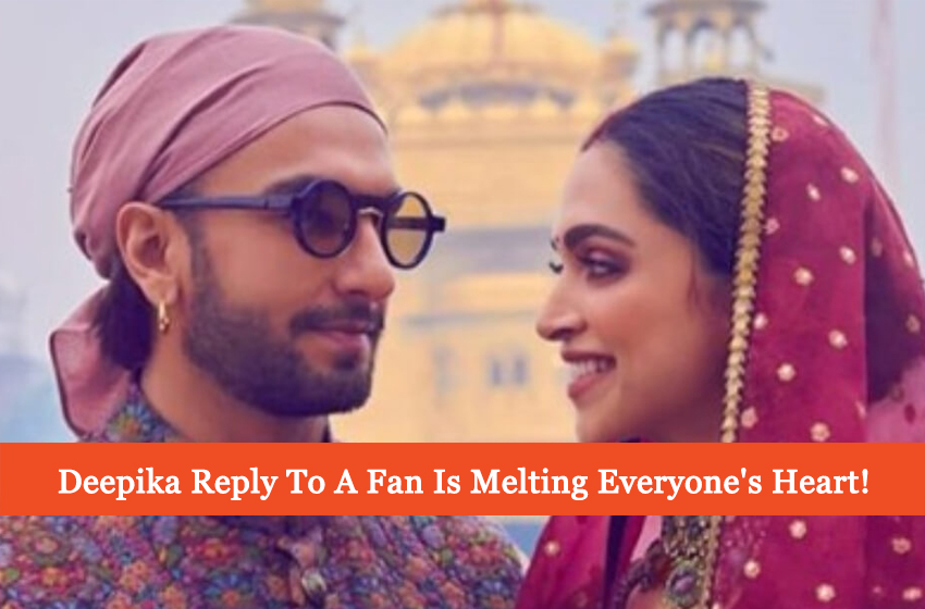  Deepika Padukone’s Witty Reply To A Fan Is Melting Everyone’s Heart!