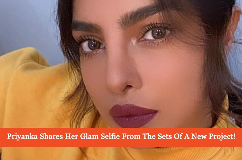  Priyanka Chopra Shares Glam Shots From Sets Of ‘The White Tiger’!
