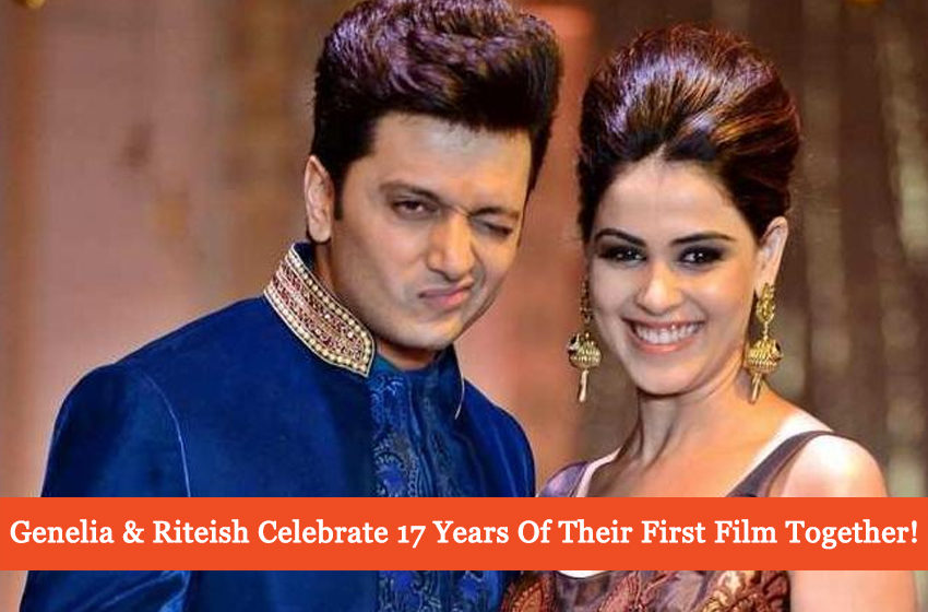  Genelia D’Souza And Riteish Deshmukh Celebrate 17 Years Of ‘Tujhe Meri Kasam’