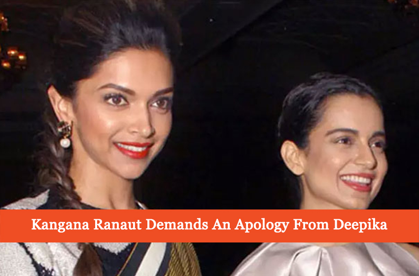 Kangana Ranaut Lashes Out At Deepika Padukone On Tik Tok Video!