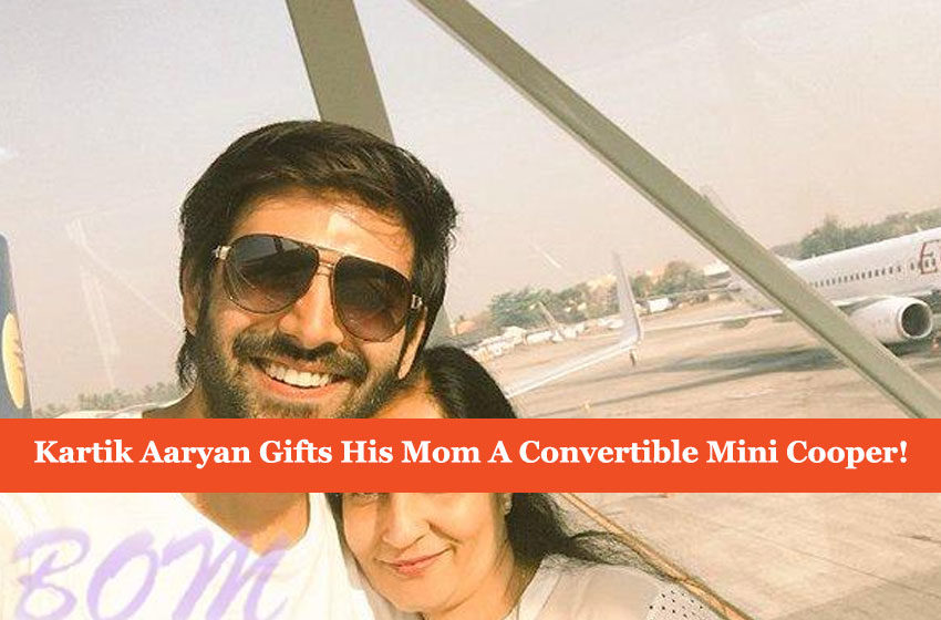  Kartik Aaryan Surprises His Mom With A Mini Cooper On Her Birthday!