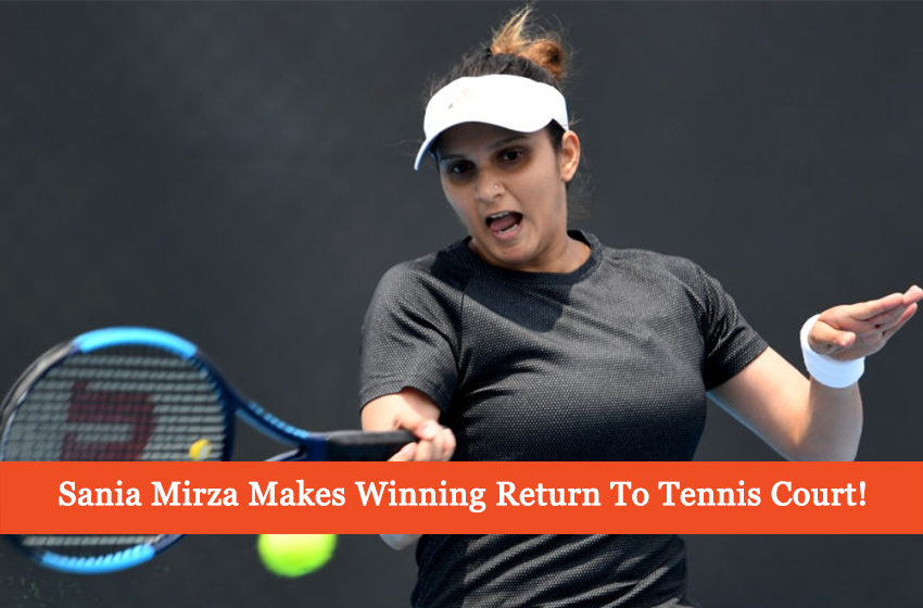  Twitter In Praises As Sania Mirza Seals Another Tennis Victory!