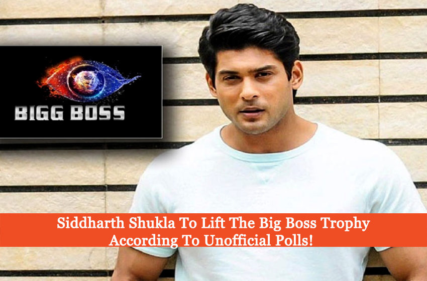  Siddharth Shukla To Lift The Bigg Boss Trophy According To Unofficial Polls!