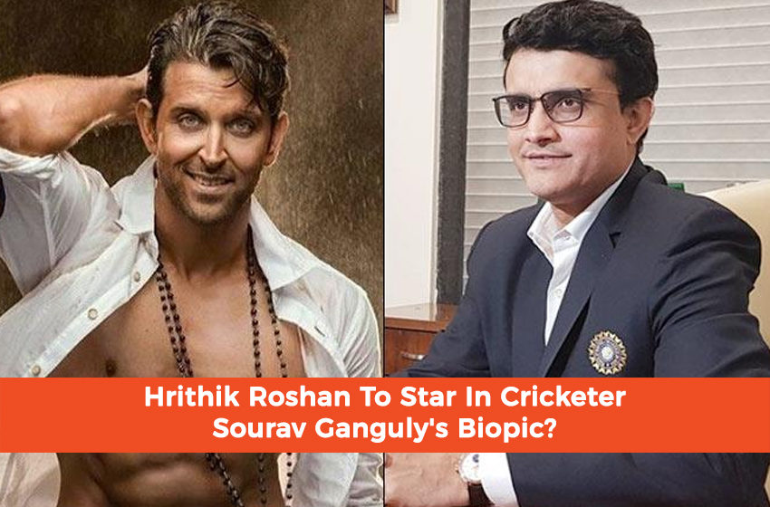 Hrithik Roshan To Star In Cricketer Sourav Ganguly’s Biopic?