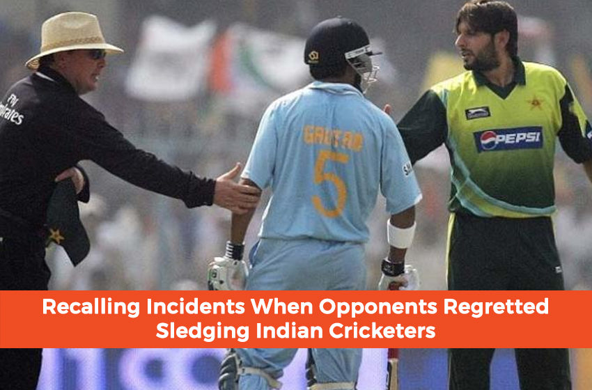  Recalling Incidents When Opponents Regretted Sledging Indian Cricketers