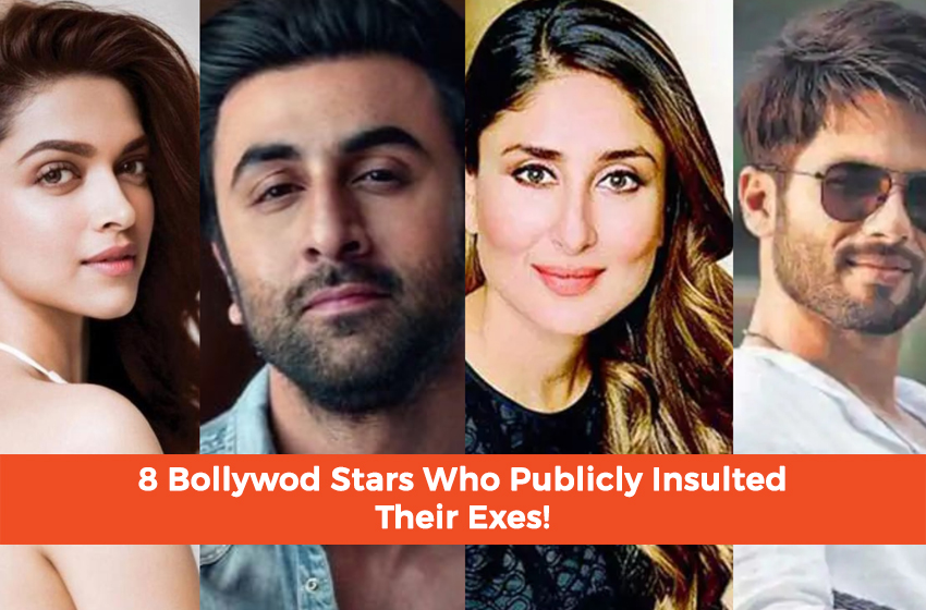  8 Bollywood Stars Who Publicly Insulted Their Exes!