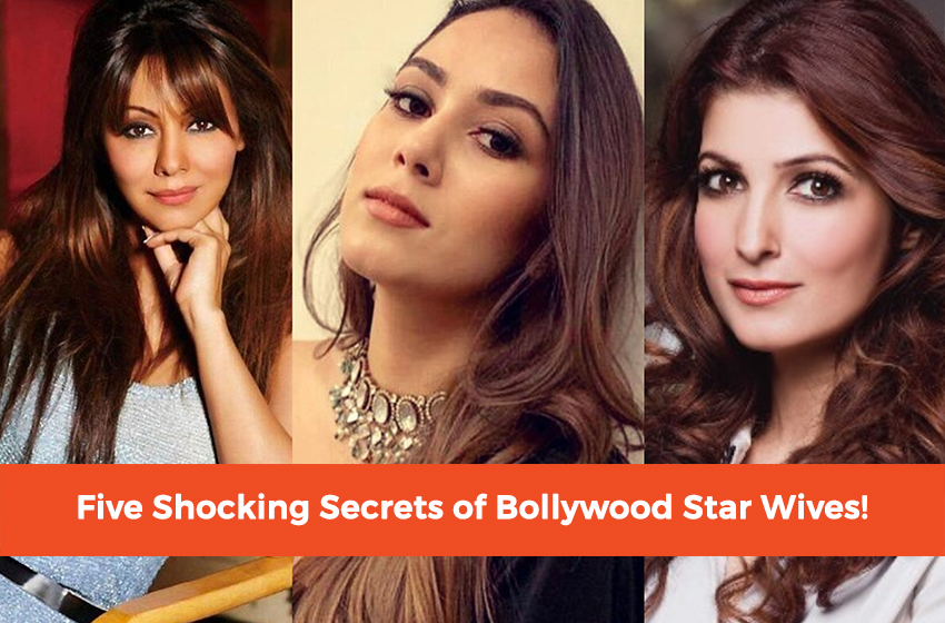  Five Shocking Secrets of Bollywood Star Wives!